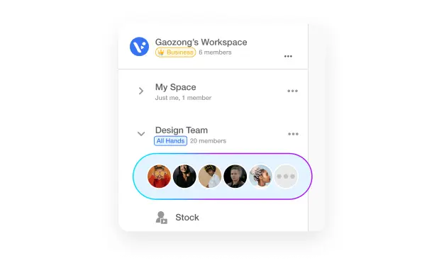 Visla workspace interface enabling team members to comment, make changes, and collaborate on the same video project in real-time.